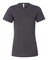 BELLA + CANVAS® Women’s Relaxed Fit Heather CVC Crew Neck Tee for Everyday Style & Custom Print Fashion